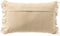 Dutch Decor PEDRO - Kussenhoes 40x60 cm van 60% recycled katoen - Natural - beige - met rits - zonder binnenkussen