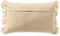 Dutch Decor PEDRO - Sierkussen 40x60 cm met kussenhoes van 60% recycled katoen - Natural - beige - Inclusief binnenkussen