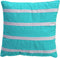 Dutch Decor PEMM - Kussenhoes velvet 45x45 cm - aquarelle - blauw - paarse streepjes - met rits - zonder binnenkussen
