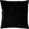 Dutch Decor PEMM - Kussenhoes velvet 45x45 cm - raven - zwart - witte streepjes - met rits - zonder binnenkussen