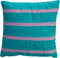 Dutch Decor PEMM - Sierkussen velvet 45x45 cm - aquarelle - blauw - paarse streepjes - Inclusief binnenkussen