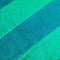 Dutch Decor PEMM - Sierkussen velvet 45x45 cm - Beveled Glass - groen - blauwe streepjes - Inclusief binnenkussen