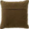 Dutch Decor PEPE - Kussenhoes 45x45 cm - 100% katoen - geweven print - Military Olive - groen - met rits - zonder binnenkussen