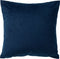 Dutch Decor PHILLY - Kussenhoes velvet 45x45 cm - Insignia Blue - donkerblauw - met rits - zonder binnenkussen