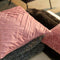 Dutch Decor PHILLY - Sierkussen velvet 45x45 cm - Dusty Rose - roze - Inclusief binnenkussen