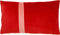 Dutch Decor PIPPA - Kussenhoes velvet 30x50 cm - Aurora Red - rood - met rits - zonder binnenkussen