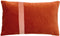 Dutch Decor PIPPA - Kussenhoes velvet 30x50 cm - Potters Clay - oranje - met rits - zonder binnenkussen