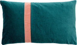 Dutch Decor PIPPA - Kussenhoes velvet 30x50 cm - Sagebrush Green - groen - met rits - zonder binnenkussen