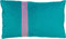 Dutch Decor PIPPA - Sierkussen velvet Aquarelle 30x50 cm - blauw - Inclusief binnenkussen