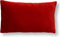 Dutch Decor PIPPA - Sierkussen velvet Aurora Red 30x50 cm - rood - Inclusief binnenkussen