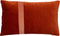 Dutch Decor PIPPA - Sierkussen velvet Potters Clay 30x50 cm - oranje - Inclusief binnenkussen