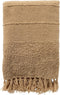 Dutch Decor PLaid Senna - Recyclet Polyester - Beige - 140x180 cm - Irish Cream