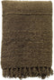 Dutch Decor PLaid Senna - Recyclet Polyester - Groen - 140x180 cm - Military Olive