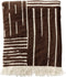 Dutch Decor Plaid Stefano - Katoen/Polyester - Bruin - 140x180 cm (BxH)