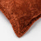 Dutch Decor REBEL - Kussenhoes velvet 30x50 cm Potters Clay - oranje - met rits - zonder binnenkussen
