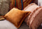 Dutch Decor REBEL - Sierkussen velvet 30x50 cm Potters Clay - oranje - Inclusief binnenkussen