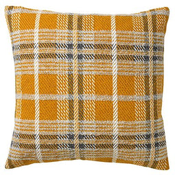 Dutch Decor - RENZO - Sierkussen velvet Golden Glow 45x45 cm - geel