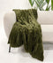 Dutch Decor - RICKY - Plaid 150x200 cm - superzacht - warm en donzig - Military Olive - groen