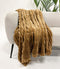 Dutch Decor - RICKY - Plaid 150x200 cm - superzacht - warm en donzig - Tobacco Brown - bruin