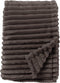 Dutch Decor - RICKY - Plaid 150x200 cm - superzacht - warm en donzig - Driftwood - taupe