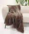 Dutch Decor - RICKY - Plaid 150x200 cm - superzacht - warm en donzig - Driftwood - taupe
