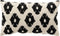Dutch Decor RICO - Kussenhoes 30x50 cm Raven - zwart - met rits - zonder binnenkussen