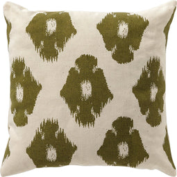 Dutch Decor RICO - Sierkussen 45x45 cm Olive Branch - groen - Inclusief binnenkussen