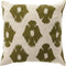 Dutch Decor RICO - Sierkussen 45x45 cm Olive Branch - groen - Inclusief binnenkussen