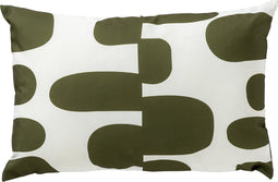 Dutch Decor - RIVANO - Buitenkussen 40x60 cm - waterafstotend en uv-bestendig - Olive Branch - groen