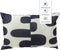 Dutch Decor - RIVANO - Buitenkussen 40x60 cm - waterafstotend en uv-bestendig - Charcoal Gray - antraciet