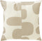 Dutch Decor - RIVANO - Buitenkussen 45x45 cm - waterafstotend en uv-bestendig - Pumice Stone - beige
