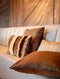 Dutch Decor RIVER - Kussenhoes 45x45 cm - Brown Patina - bruin - met rits - zonder binnenkussen