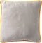 Dutch Decor ROAN - Kussenhoes 45x45 cm - slangenprint - Charcoal Gray - antraciet - met rits - zonder binnenkussen