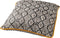 Dutch Decor ROAN - Kussenhoes 45x45 cm - slangenprint - Charcoal Gray - antraciet - met rits - zonder binnenkussen