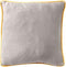 Dutch Decor ROAN - Sierkussen 45x45 cm - slangenprint - Charcoal Gray - antraciet - Inclusief binnenkussen