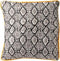 Dutch Decor ROAN - Sierkussen 45x45 cm - slangenprint - Charcoal Gray - antraciet - Inclusief binnenkussen