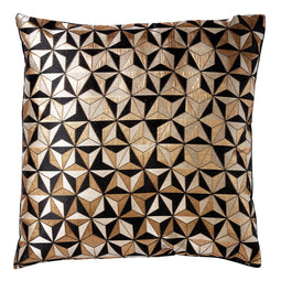 Dutch Decor - ROLETTE - Sierkussen met patroon 45x45 cm Raven - zwart