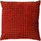 Dutch Decor ROME - Kussenhoes 45x45 cm - 100% polyester - effen kleur - Potters Clay - oranje - met rits - zonder binnenkussen