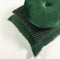Dutch Decor ROME - Kussenhoes 45x45 cm - 100% polyester - effen kleur - Mountain View - donkergroen - met rits - zonder binnenkussen