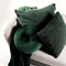 Dutch Decor ROME - Kussenhoes 45x45 cm - 100% polyester - effen kleur - Mountain View - donkergroen - met rits - zonder binnenkussen