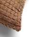 Dutch Decor ROME - Sierkussen 45x45 cm - 100% polyester - effen kleur - Tobacco Brown - bruin - Inclusief binnenkussen