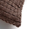 Dutch Decor ROME - Sierkussen 45x45 cm - 100% polyester - effen kleur - Chocolate Martini - donkerbruin - Inclusief binnenkussen
