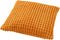 Dutch Decor ROME - Sierkussen 45x45 cm - 100% polyester - effen kleur - Golden Glow - geel - Inclusief binnenkussen