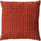Dutch Decor ROME - Sierkussen 45x45 cm - 100% polyester - effen kleur - Potters Clay - oranje - Inclusief binnenkussen