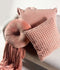 Dutch Decor ROME - Sierkussen 45x45 cm - 100% polyester - effen kleur - Muted Clay - roze - Inclusief binnenkussen