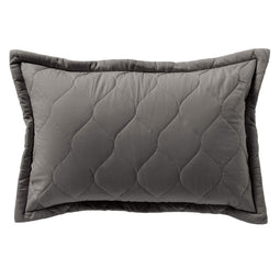 Dutch Decor - ROMEE - Sierkussen 40x60 cm - Charcoal Gray - antraciet