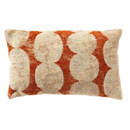 Dutch Decor - RORY - Sierkussen 30x50 cm - natuurlijke look - Potters Clay - steenrood en bruin