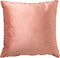 Dutch Decor ROSALIE - Sierkussen velvet 45x45 cm - bloemen en blaadjes - Muted Clay - roze - Inclusief binnenkussen