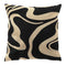Dutch Decor - ROXY - Kussenhoes 45x45 cm - Raven - zwart met wit