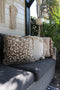 Dutch Decor RUBY - Sierkussen 45x45 cm - 100% katoen - met flosjes - Pumice Stone - beige - Inclusief binnenkussen